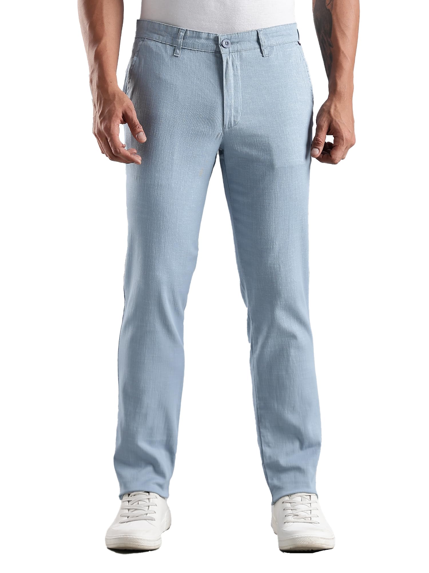 thomas scott Men's | Smart | Easy Wash | Mid-Rise | Regular Fit | 4 Pockets | Woven Fabric | Trouser-picture-39