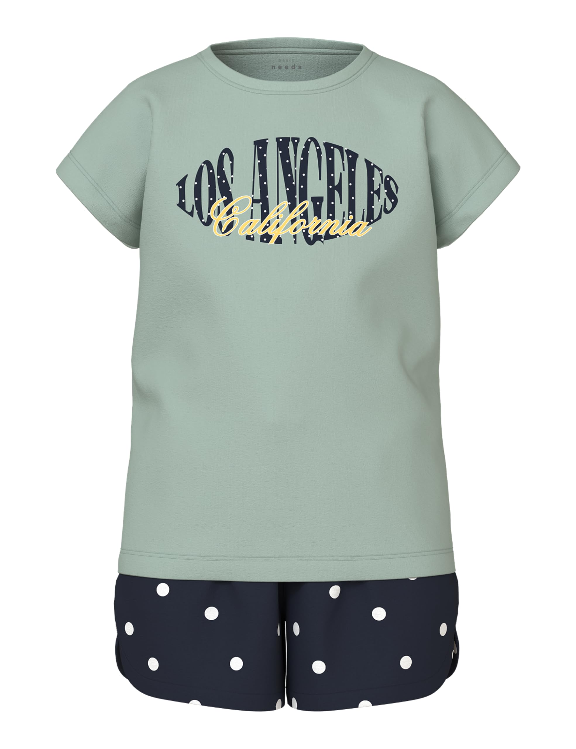 NAME IT Nkfvigea Capsl Top Set Conjunto de Camiseta para Niñas