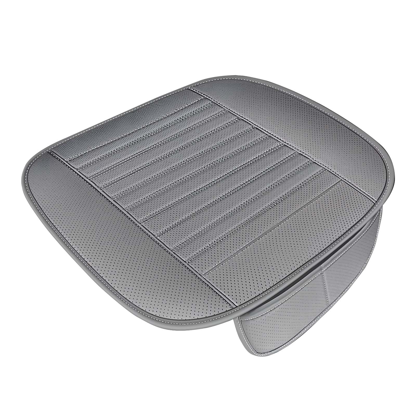 Plstod Voor alle seizoenen, autostoelkussen, comfort, universeel, antislip, autostoelhoes, geschikt voor kantoor in de auto, thuis