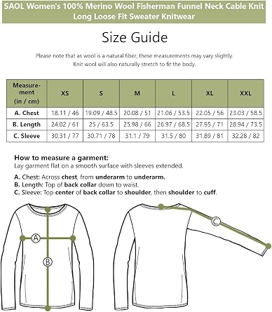 SAOL Aran Irish Sweater for Women - Made of 100% Merino Wool - Ireland Fisherman Cable Knit Ladies Pullover