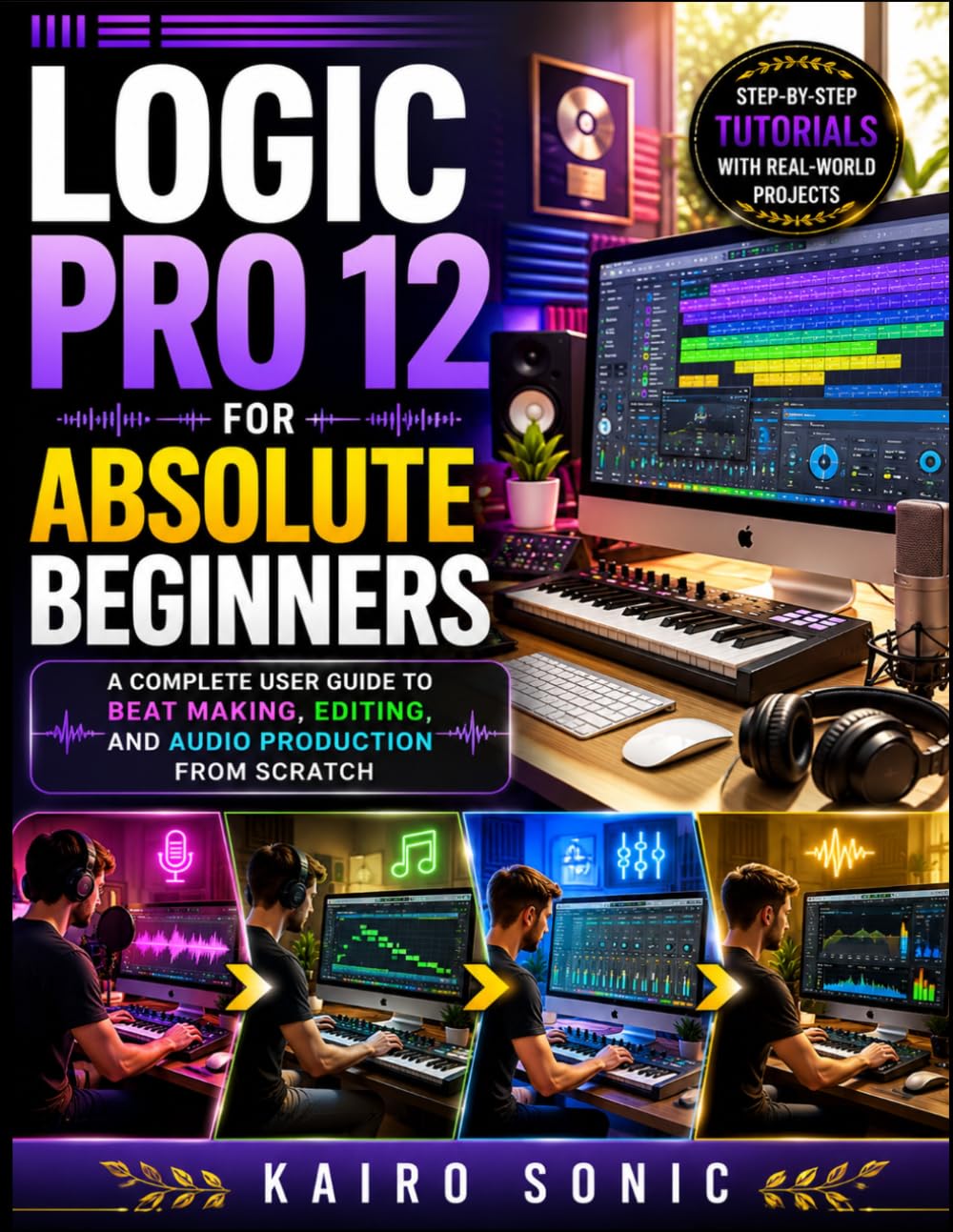 Logic pro 12 for absolute beginners: A complete user guide to Beat Making, Editing, and Audio Production from Scratch