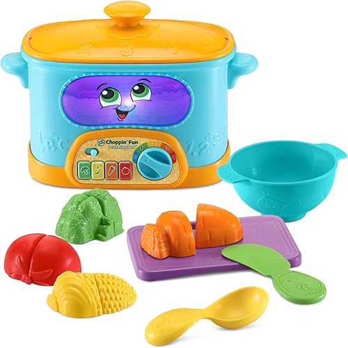 LeapFrog Choppin' Fun - Olla de aprendizaje, color naranja