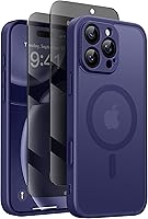 Vista 11 de Funda magnética para iPhone 17 Pro con protector de pantalla de privacidad [compatible con MagSafe] [protección de cámara] [grado militar]