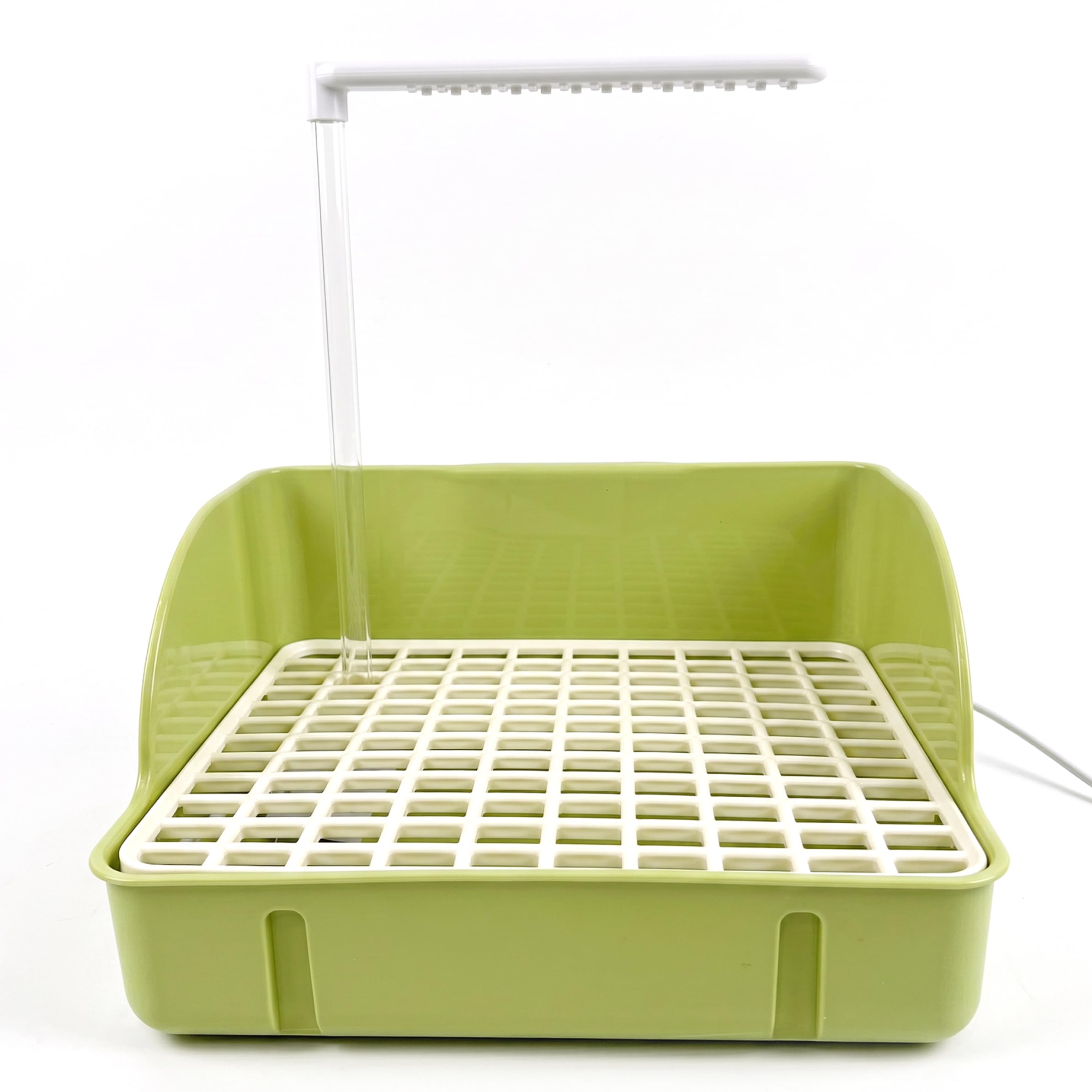 Baño para pájaros automático ideal para el frescor de ninfas y cacatúas en verano
