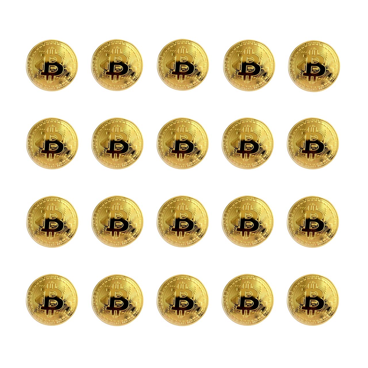 激レア BTC ビットコイン メダル 仮想通貨 ローズゴール...