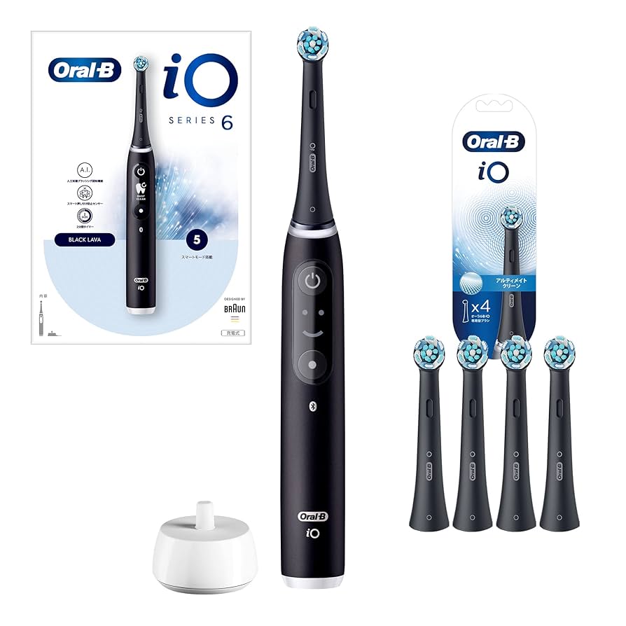 BRAUN - ☆ゆー☆ 電動歯ブラシ iOM61B60BK Amazon.co.jp: 【Amazon.co.jp 限定】ブラウン オーラルB iO6