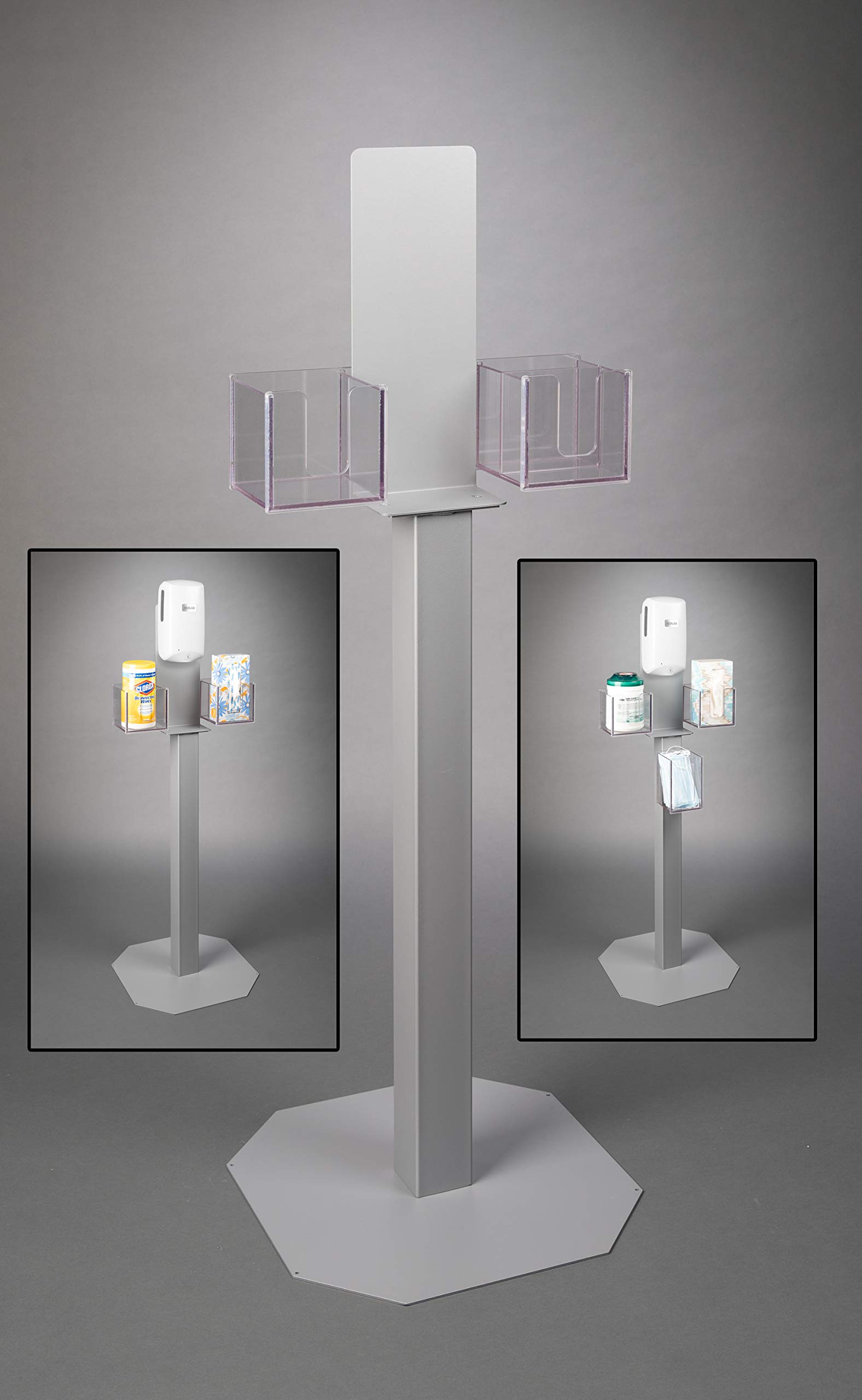 Touch Free Multi Station (3STL Stand, 3 STL Kit, TF Bracket) (Without Touch Free Dispenser)