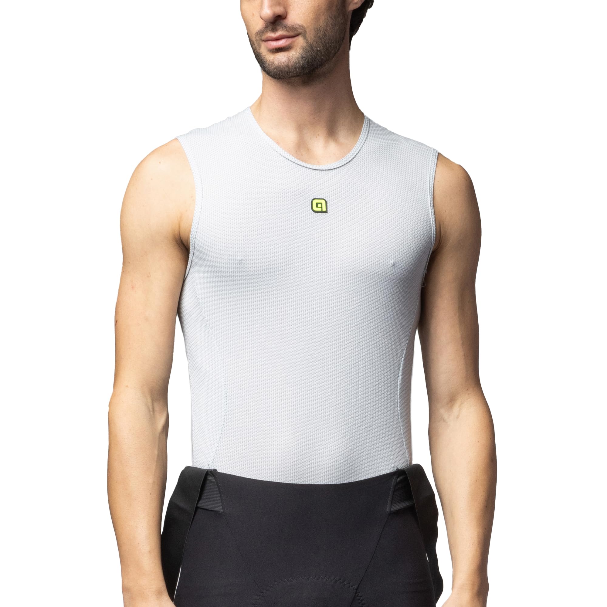 Alé Cycling Men's Intimo Steam Sleeveless Baselayer, Grey, M/L