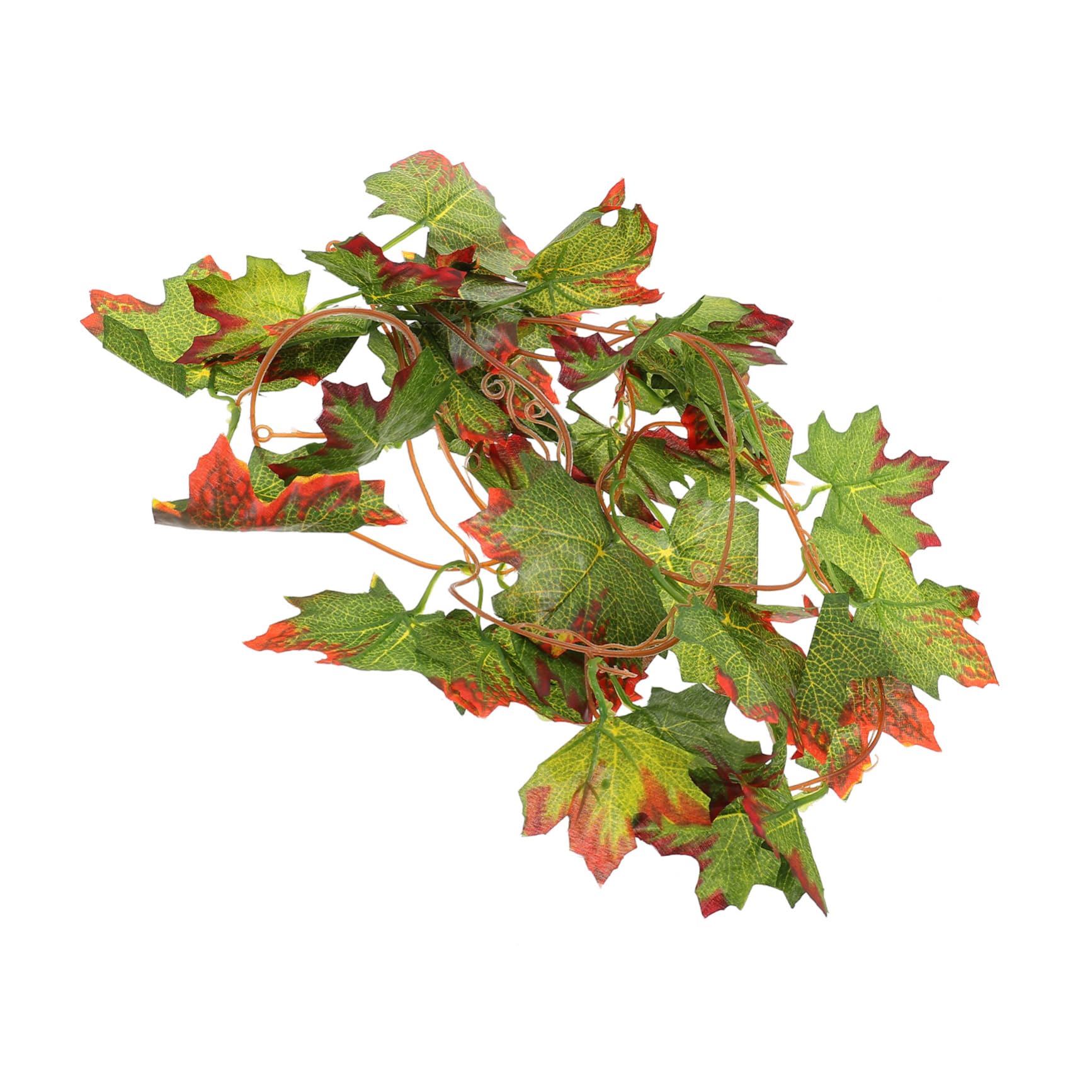 HOLIDYOYO Terrarium Decor Artificial Leaves for Reptile Fish Tanks Fake Vine Plant Ornament Easy Install with Suction Cup Durable Nature Decor for Home Reptile Habitats