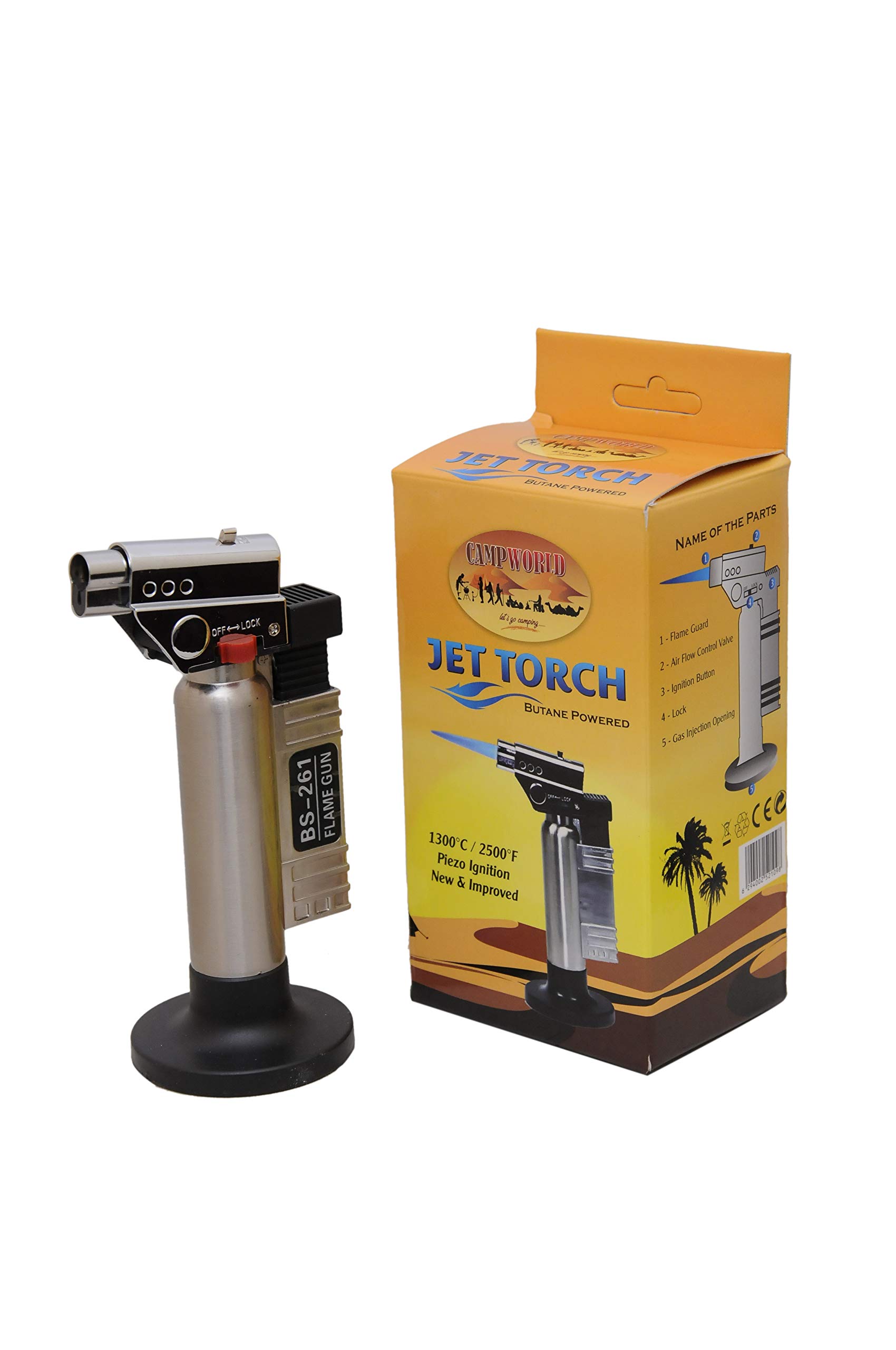 CAMPWORLD JET TORCH LIGHTER BIG FOR SHEESHA