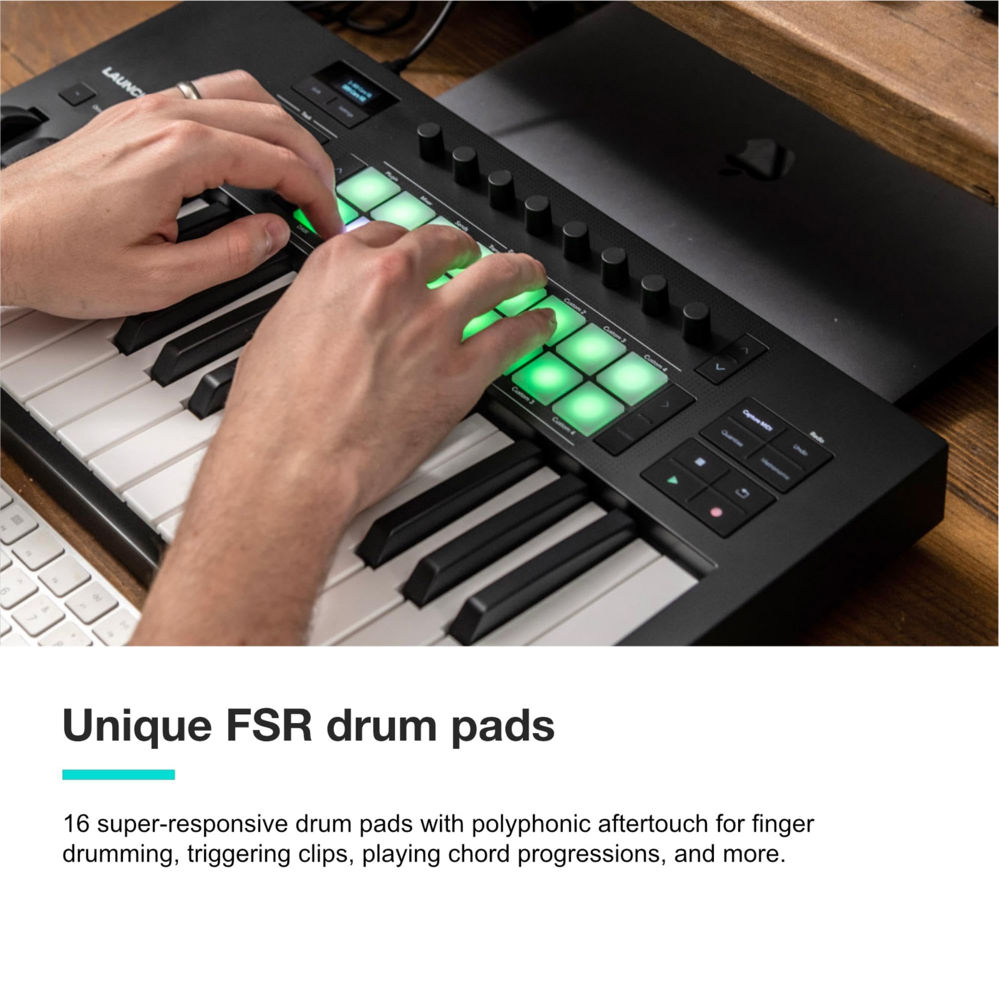 LAUNCHKEY 25　MIDIキーボード USB接続 NOVATION Launchkey 25 Mk4(ノベーション)(ラウンチキー)(25鍵盤