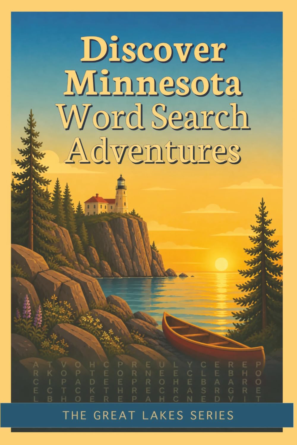 Discover Minnesota Word Search Adventures: From the North Shore to the Twin Cities: A Puzzle Journey Across the Land of 10,000 Lakes (The Great Lakes Series)
