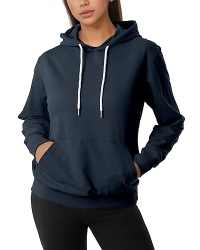 GIVON Women's Essential Pullover Hoodie Lightweight Long Sleeve Comfort Sweatshirt