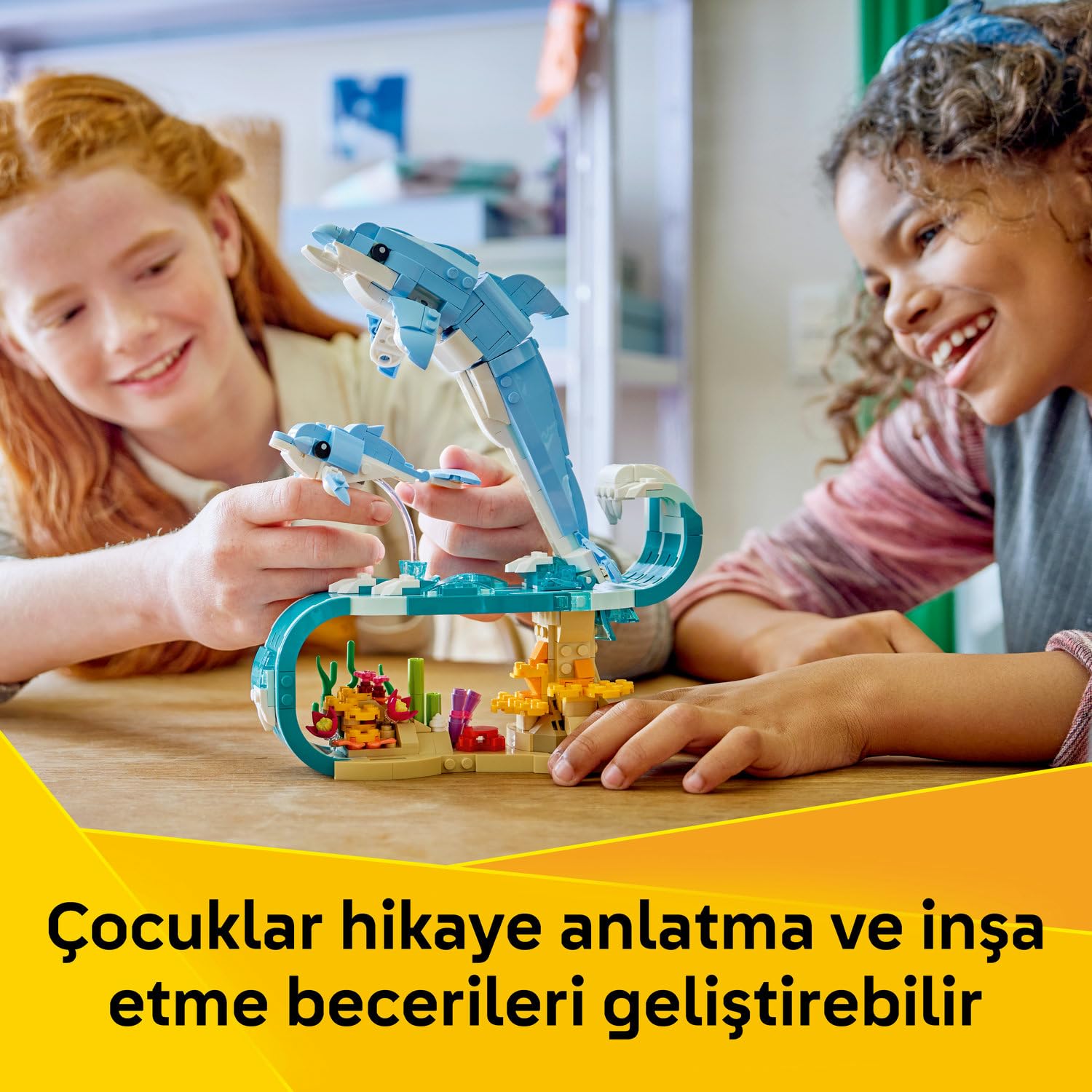 LEGO Creator 3'ü 1 Arada Deniz Hayvanları: Güzel Yunuslar 31385