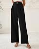 Pantalones de vestir de pierna ancha para mujer BTFBM, conjuntos casuales de negocios 3