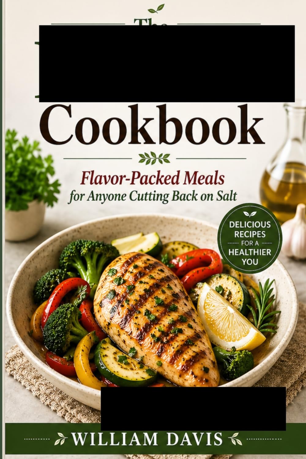 The No Salt Cookbook: Flavor-Packed Meals for Anyone Cutting Back on Salt