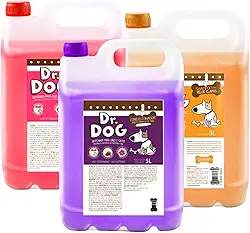 Kit 2 Xampus Neutralizador Pet 5L + Condicionador Desmaio de Fios Profissional Pet Shop Banho Tosa, anti alérgico, shampoo pet que não arde os olhos