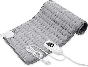 Heating Pad - Electric Heating Pads - Hot Heated Pad for Back Pain Muscle Pain Relieve - Dry & Moist Heat Option - Auto Sh...