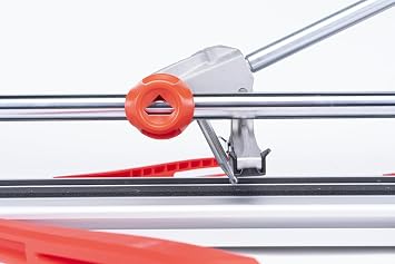 Rubi FAST-85 Manual Tile Cutter Heavy-Duty Tool for Ceramic and Porcelain Cutting Capacity of 33-1/2 in Aluminum Base, Anti-Rust Guides, and Precise Scoring Line