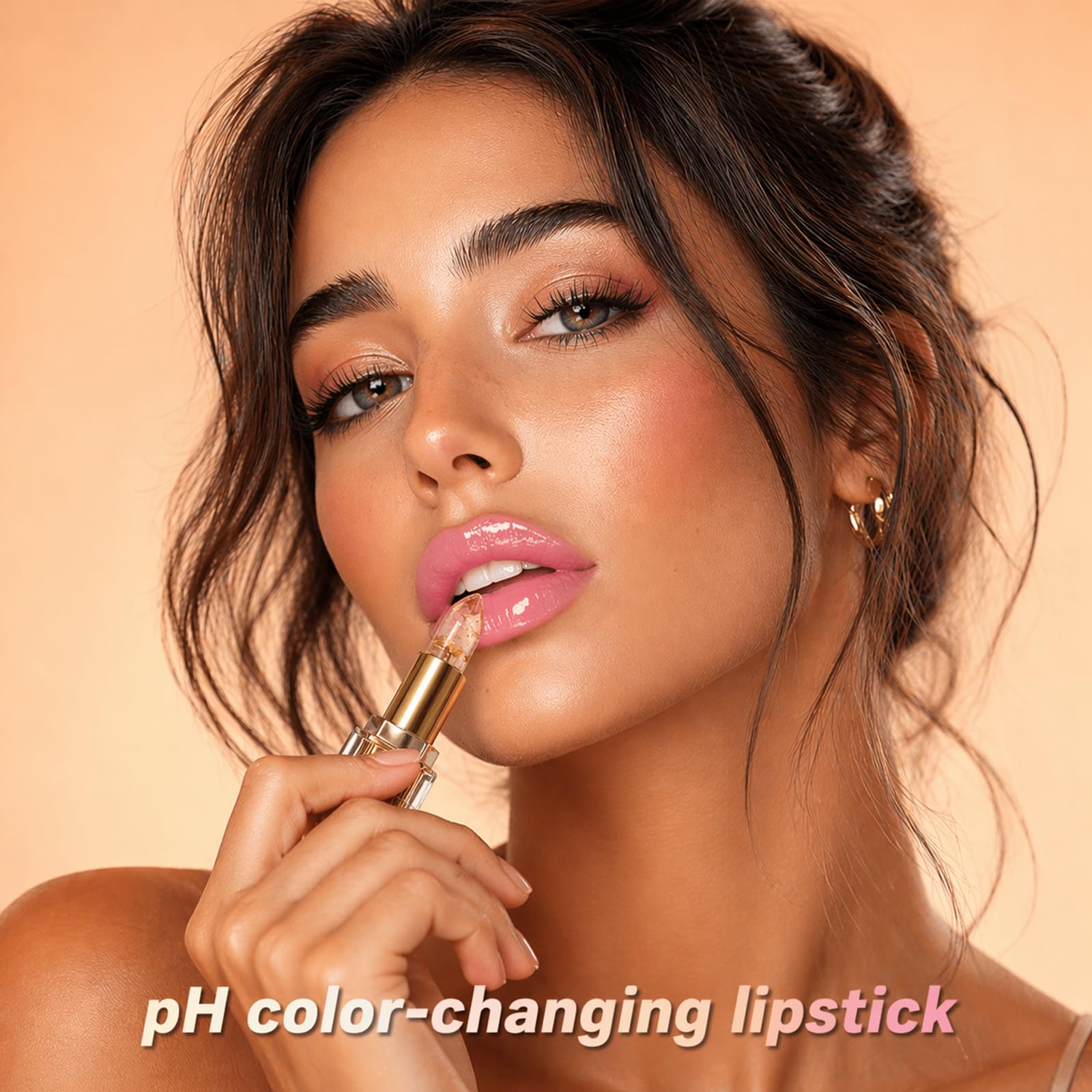 Areliaa Lipstick,Areliaa Signature Lipstick,PH Lipsticks Color Changing,Deep Nourishment, Keeping Makeup (1pc) - 5