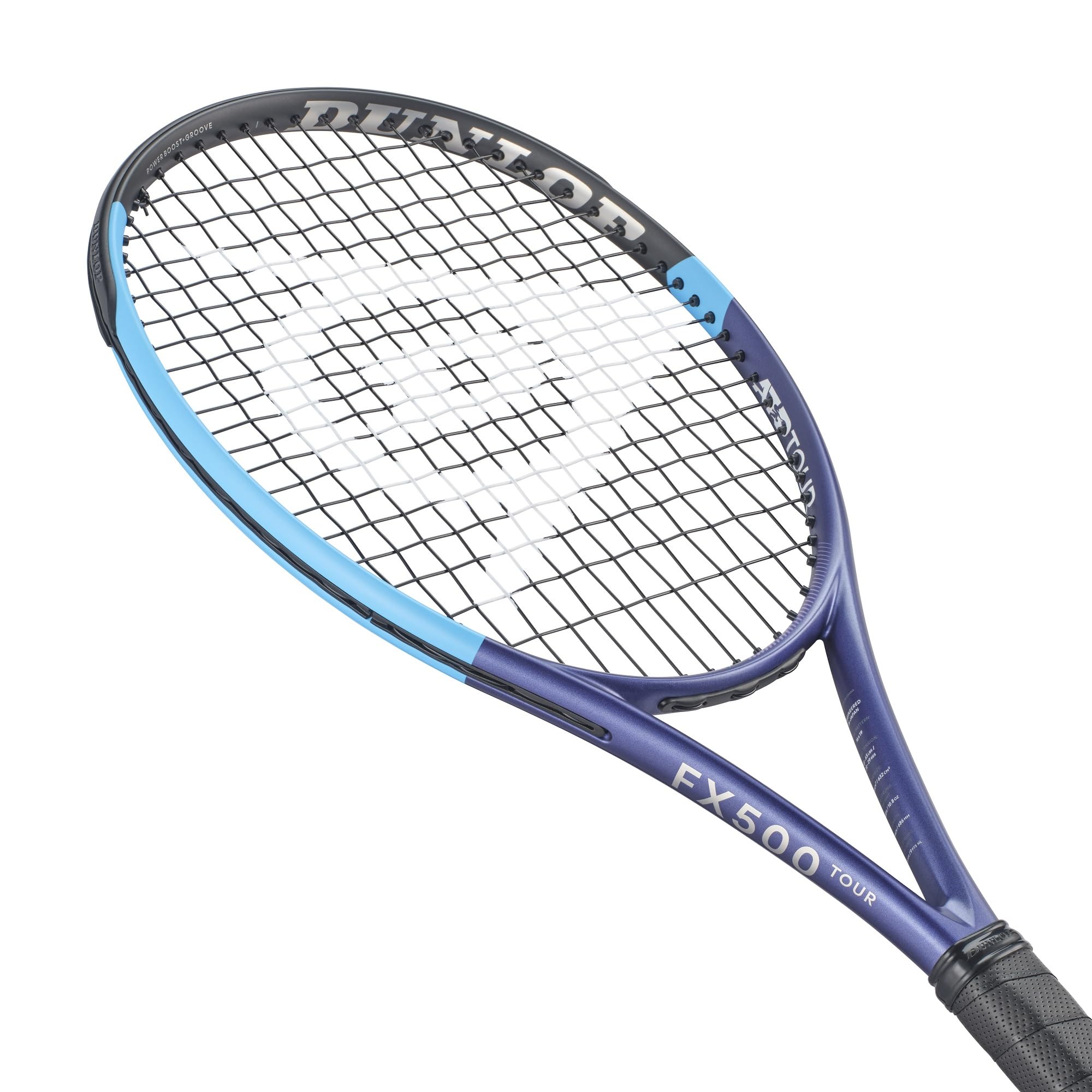 Dunlop Sports FX500 Tour Tennis Racket, Blue/Black V26, Grip Size