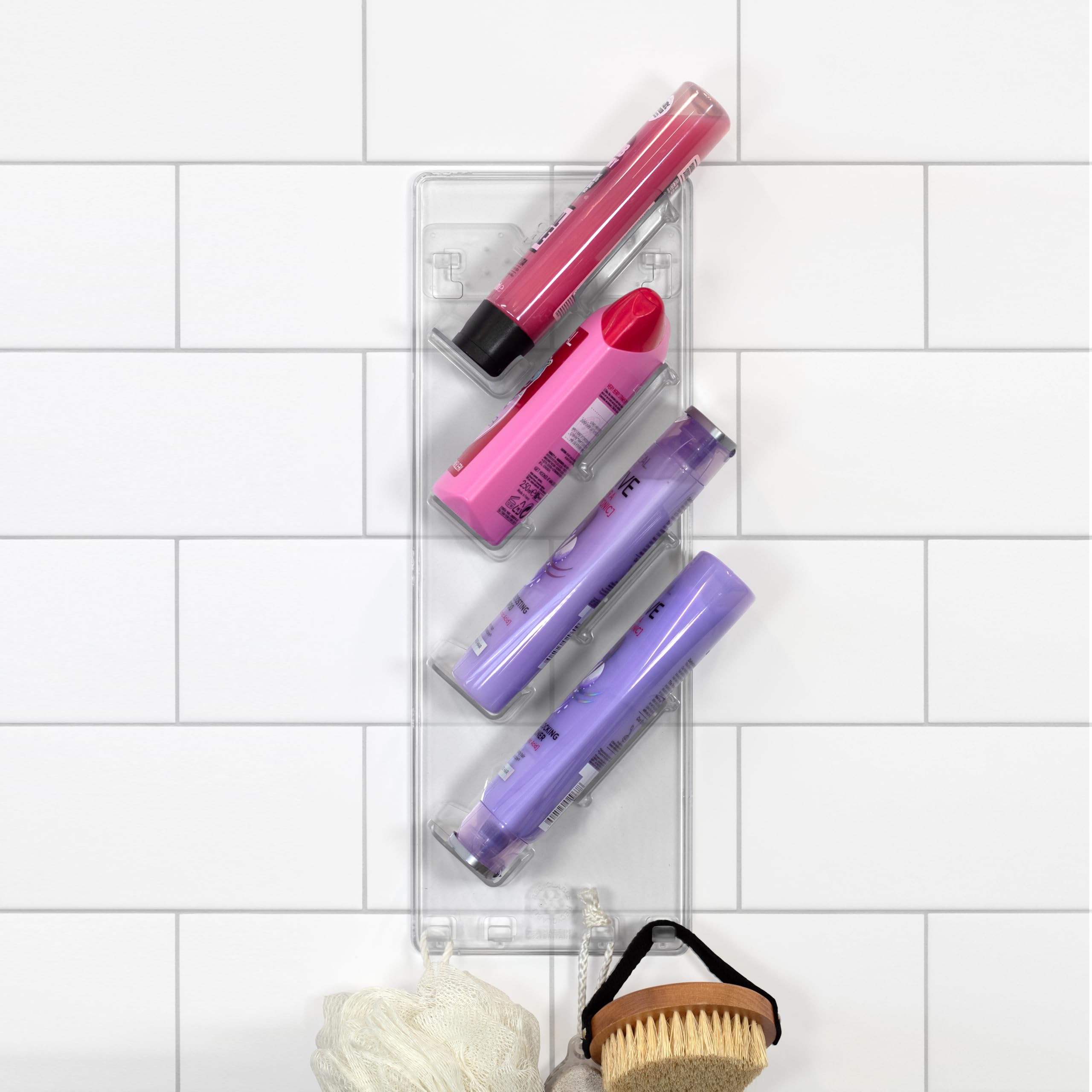 S.b.weston Blue Shower Caddy (Right Single) - Rustproof, No Drilling, No Suction Cups - Stores & Organises Shampoo, Conditioner And More Bathroom Storage Rack