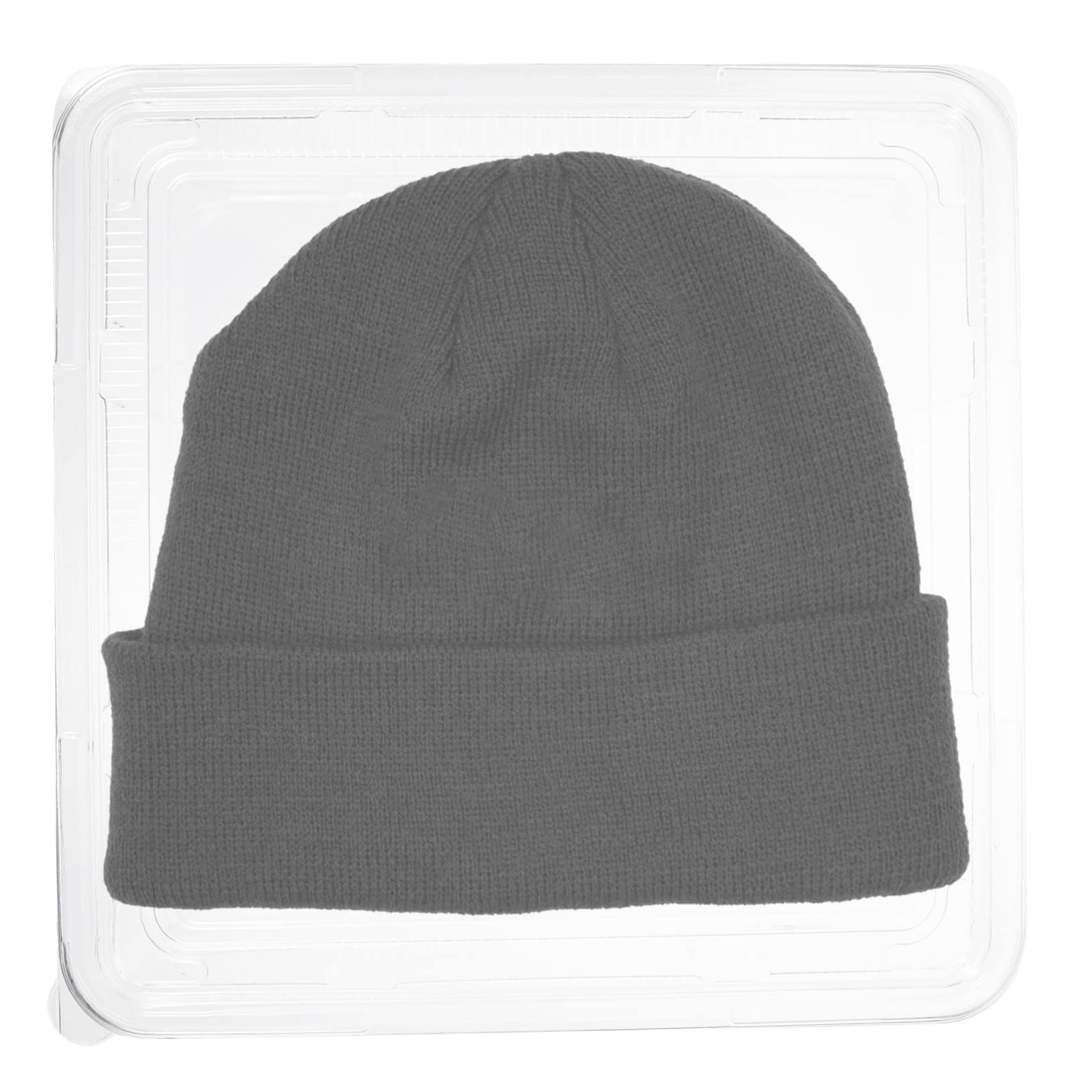 Garneck Travel Hat Organizer Bin Lid 5pcs Knitted Hat Storage Box for Men Baseball Cap Organizer Case