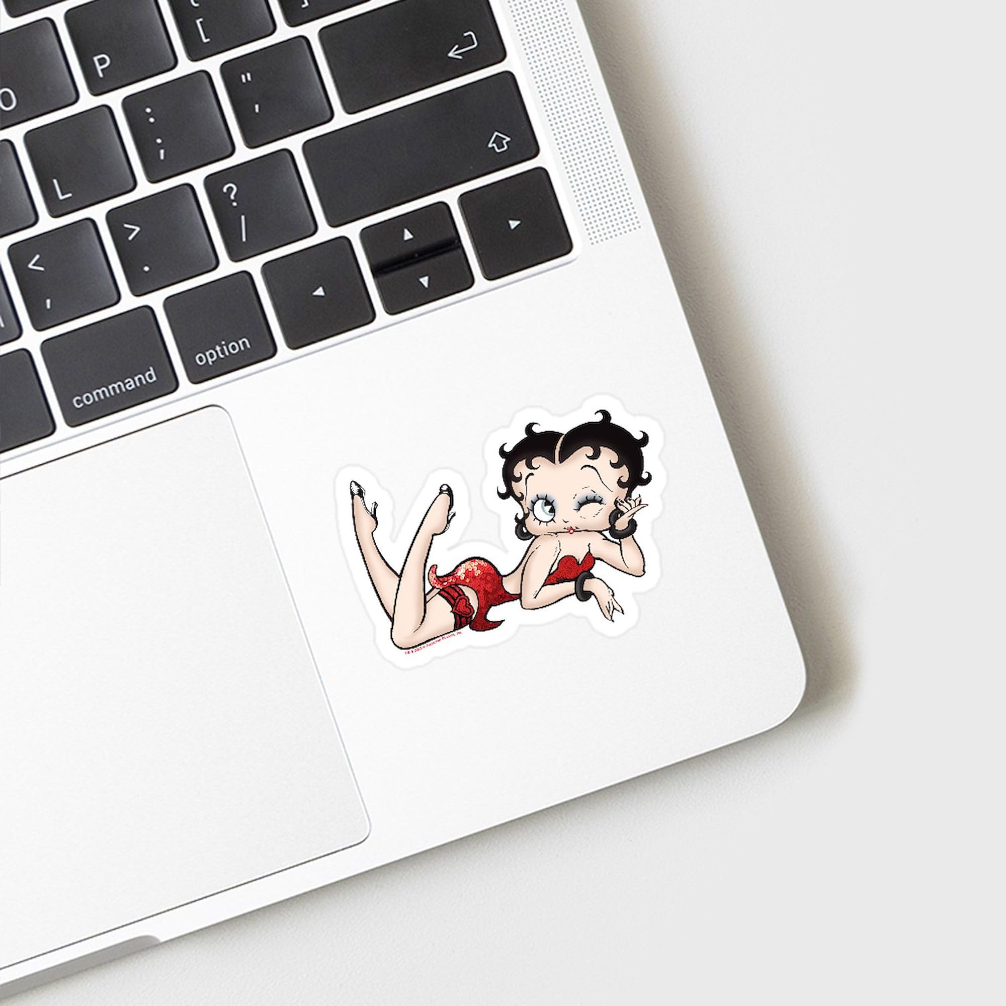 ベディ・ブープ Betty Boop 848515 Angel & Devil Official Licensed Car Emblem