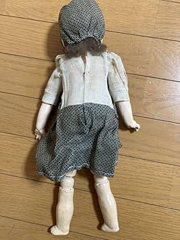 市松人形 大丸特撰　吹子鳴き良好　アンティークビスクドール　抱き人形　40cm 市松人形 大丸特撰 吹子鳴き良好 アンティークビスクドール