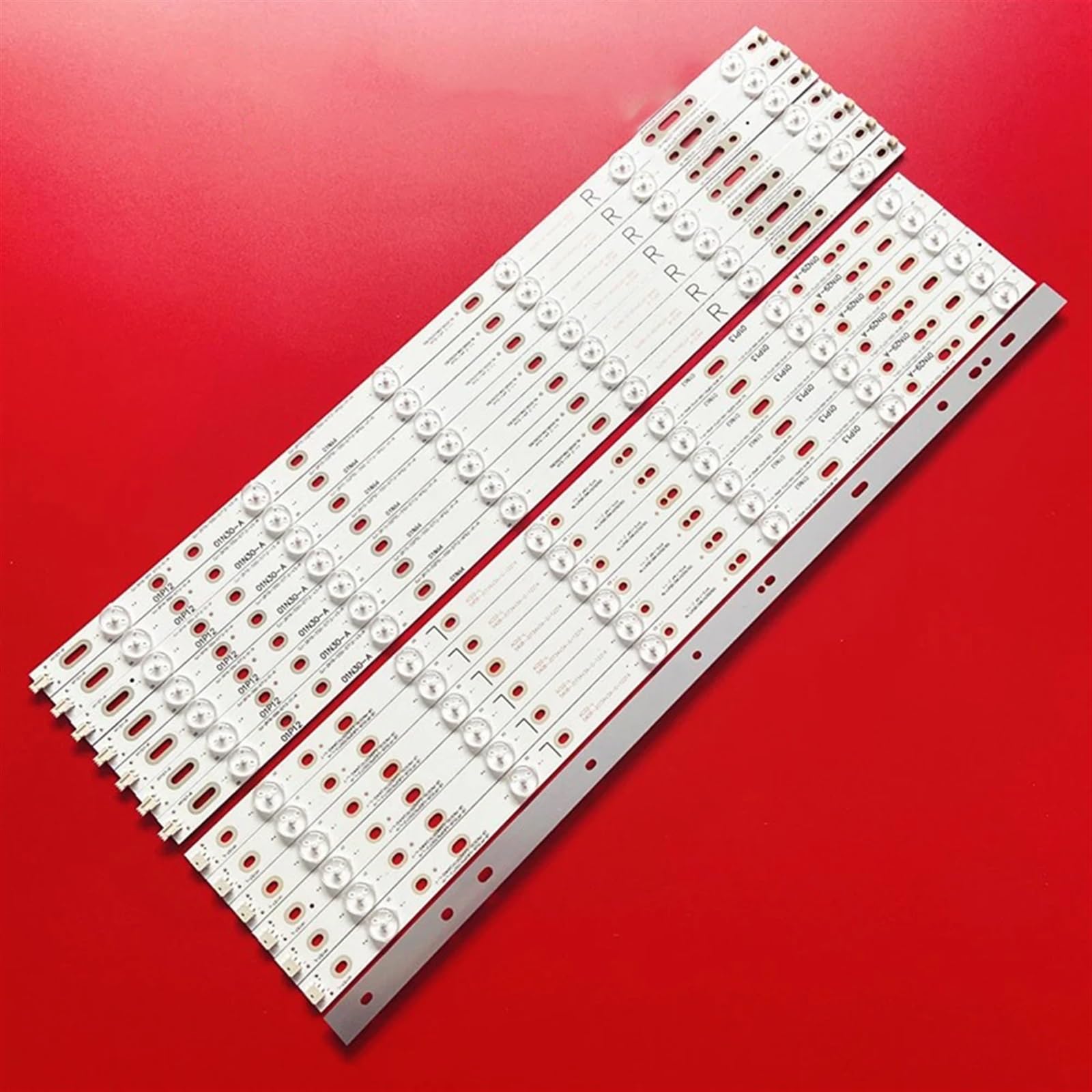 28 sztuk (2TV) listwa oświetleniowa LED kompatybilna for Philips 55 "TV GJ-2K16-550-D712 55PUT6400 55PUH6400 55PUK6400/12 LB55037 V1_03 12 lamp (Color : 1TV(14pcs))