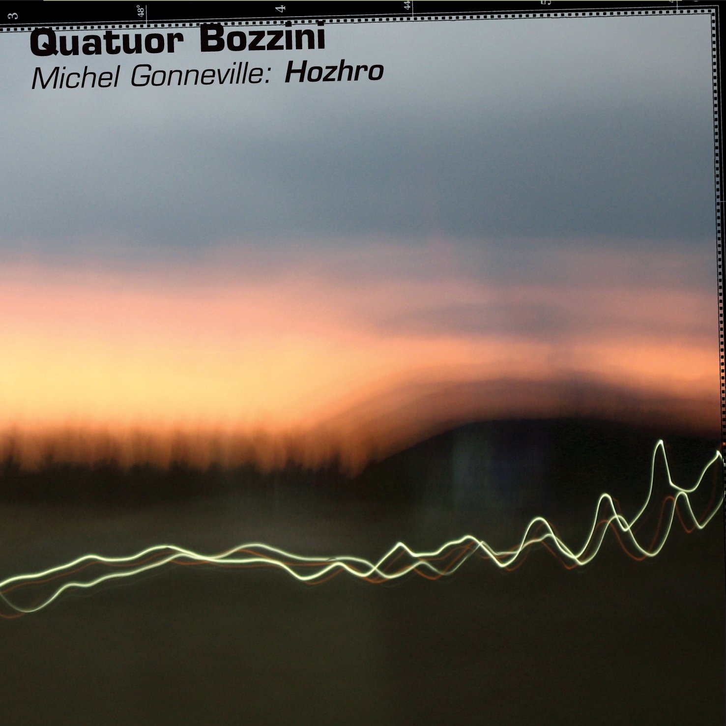 Michel Gonneville: Hozhro [Audio CD] Quatuor Bozzini: Nadia Francavilla, violon/violin I; Clemens Merkel, violon/violin II; Stéphanie Bozzini, alto/viola and Isabelle Bozzini, violoncelle/cello with Marianne Lambert, soprano & Mathieu Gaulin, saxophone soprano