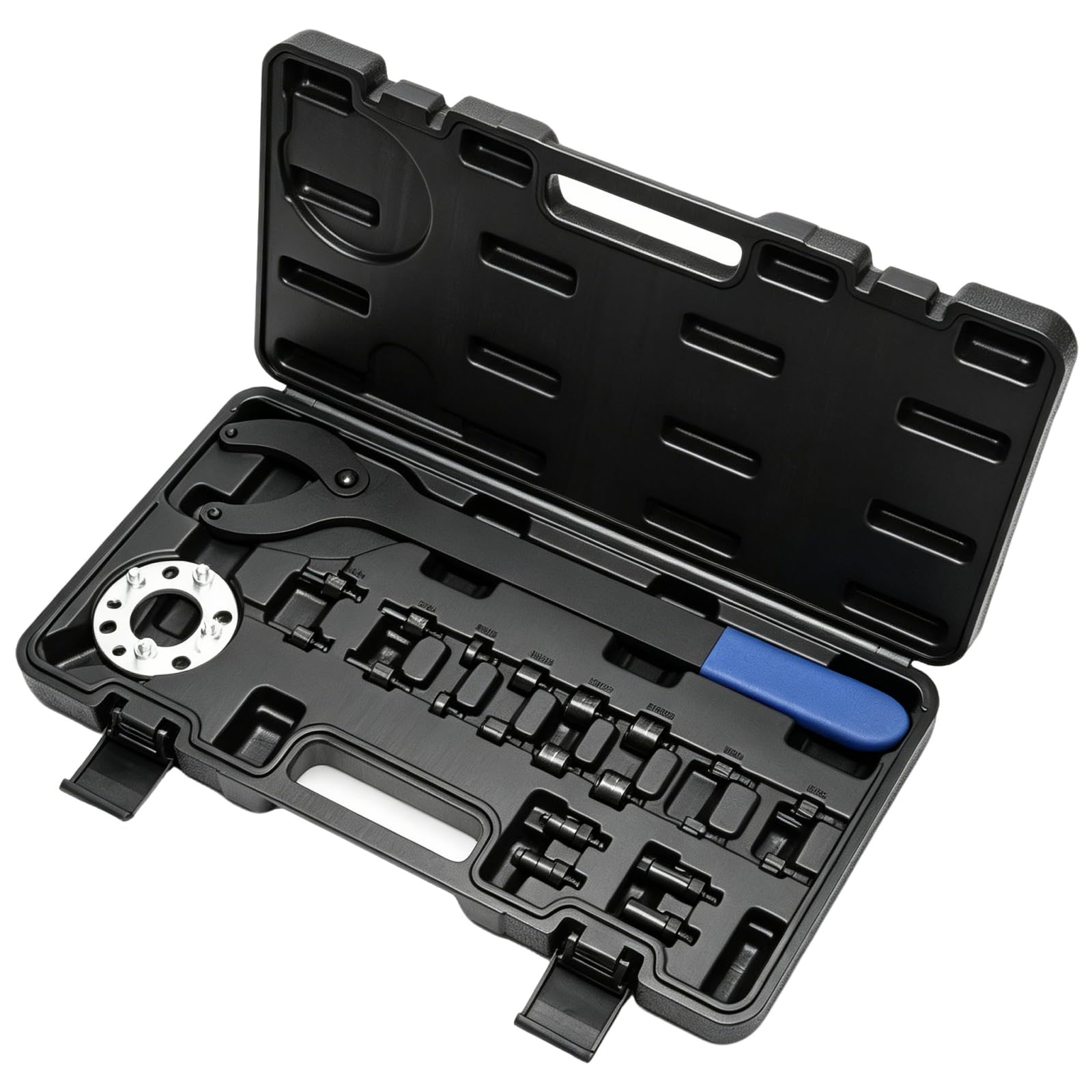 Llave de Bloqueo para Árbol de Levas, Retenedor de Poleas T10172A T10554 Herramienta Fijación Poleas, Herramienta de Fijación del Árbol de Levas, Llave de Leva Cigüeñal Compatible con VW Audi