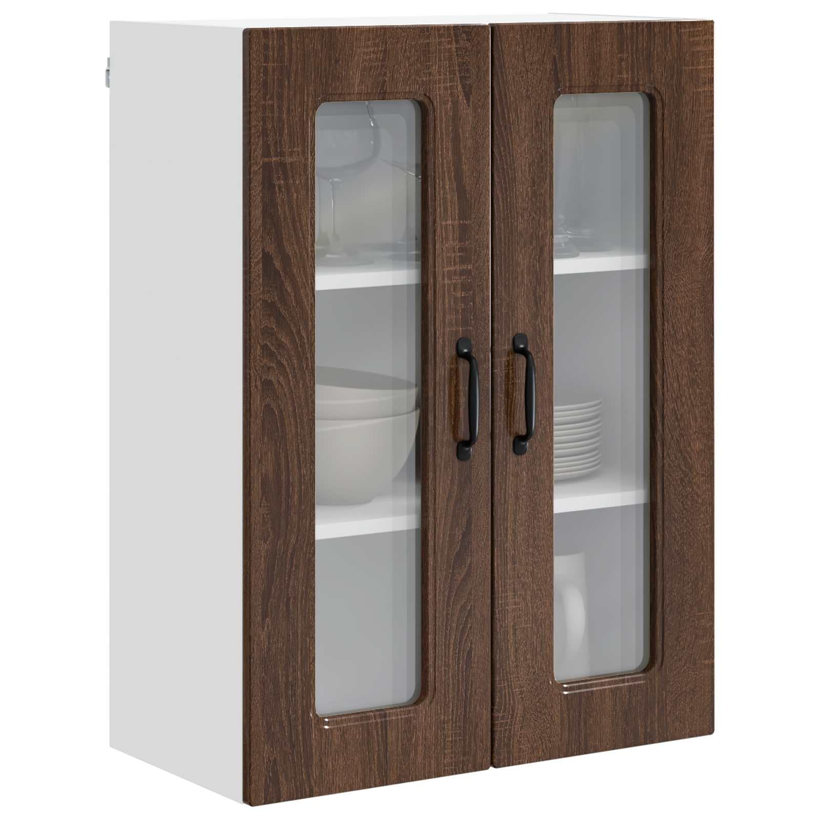 Panneau de lave-vaisselle et étagère de cuisine rangement mural bois