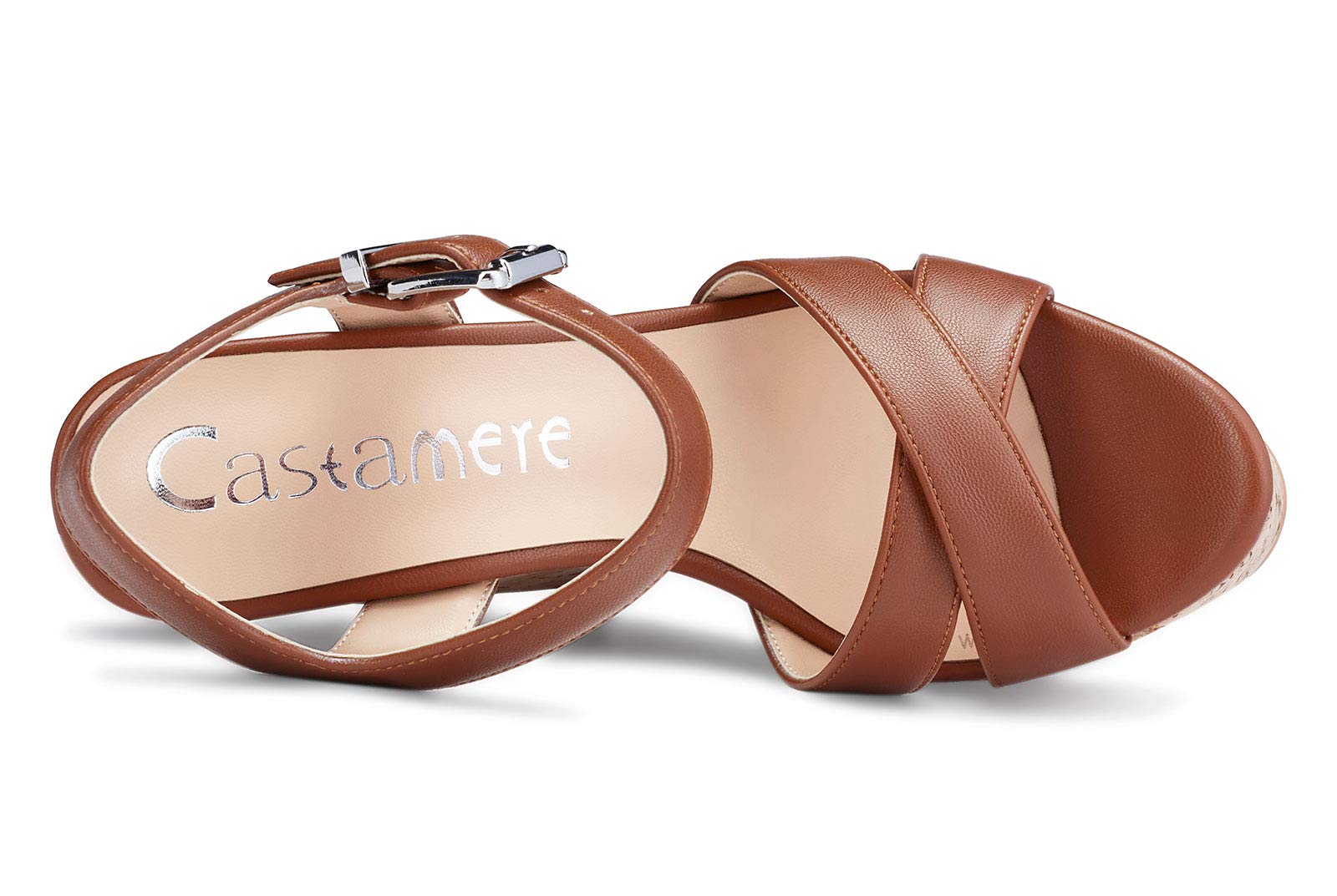 Castamere Scarpe col Tacco Donna Moda Sandali con Zeppa Plateau Wedge High Heels