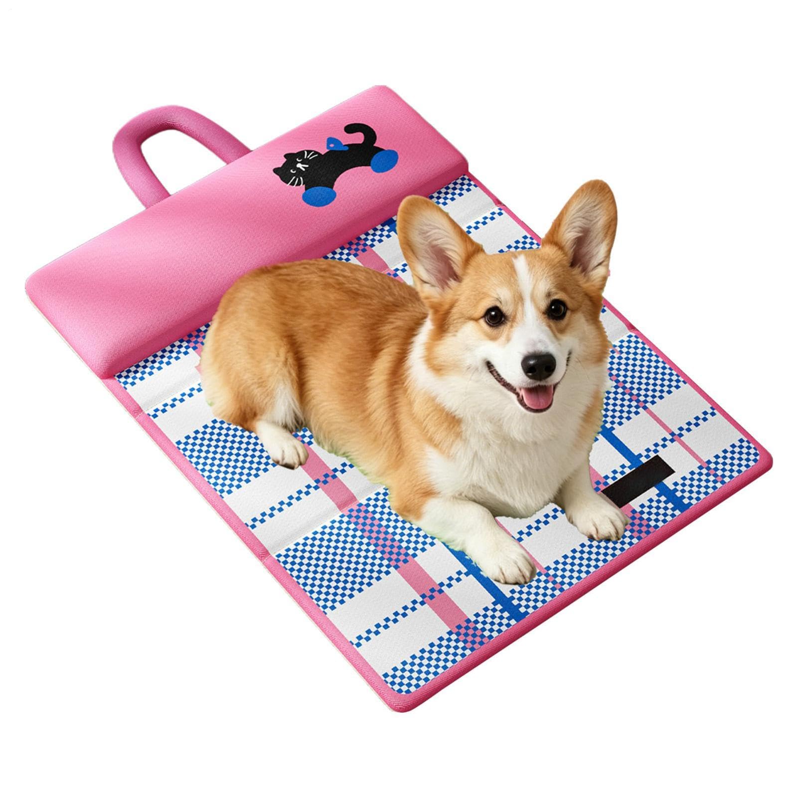 Tapis rafraîchissant pour chiens contre la chaleur gel respirant