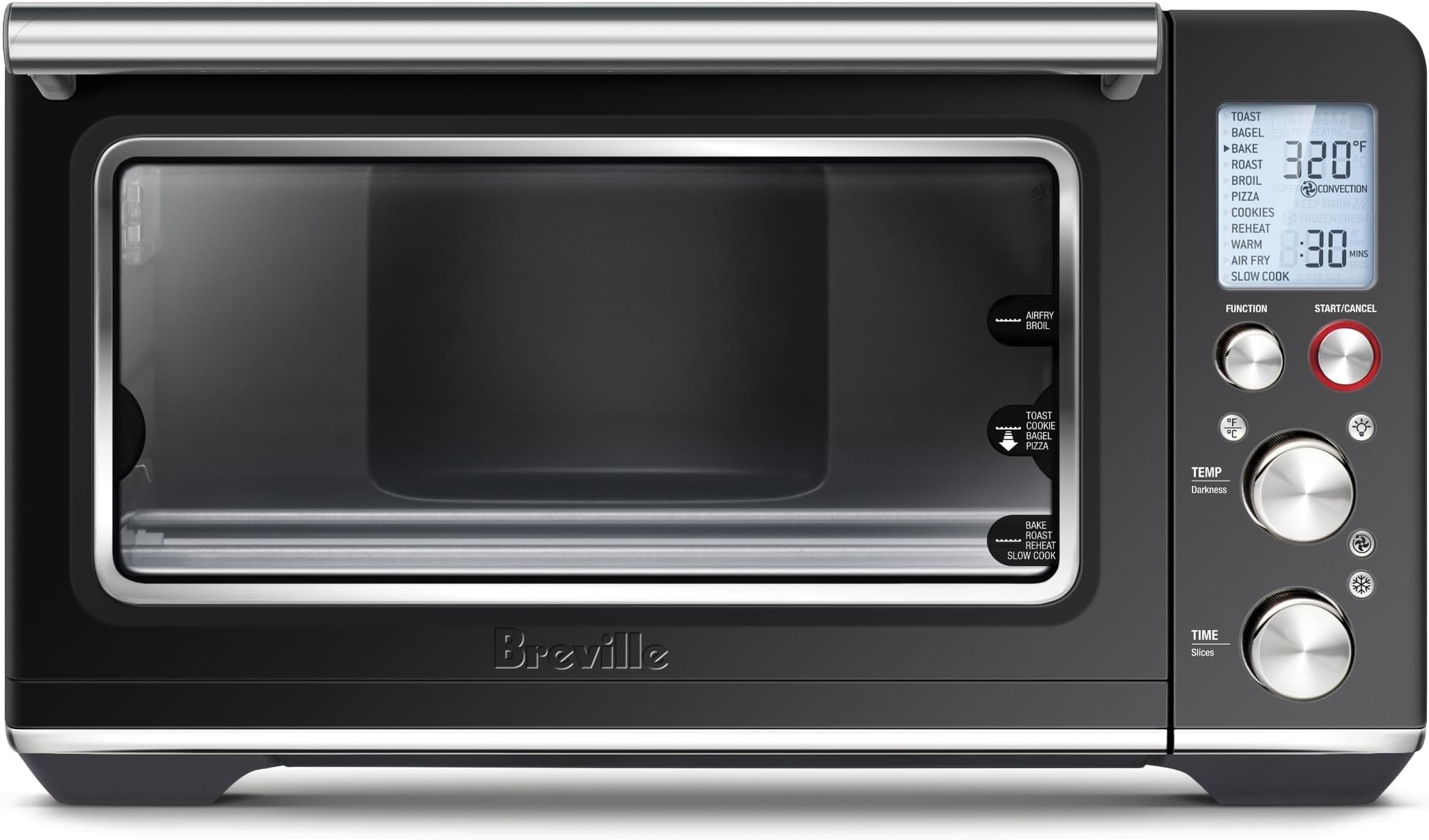 BOV860BTR Smart Oven Air Fryer and Convection Oven, Black Truffle