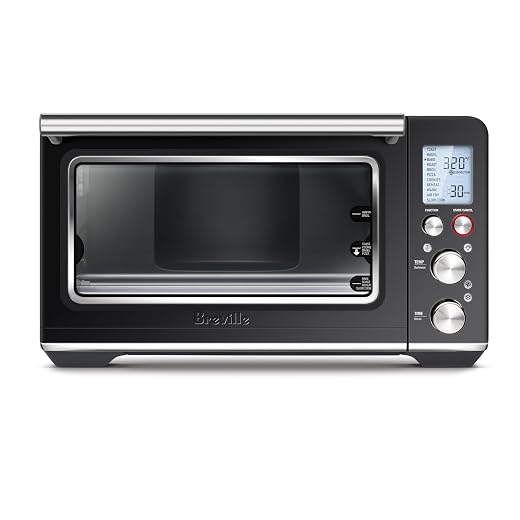 Breville the Smart Oven® Air Fryer, Convection Countertop Oven, Air Fryer Toaster Oven Combo, BOV860BTR, Black Truffle