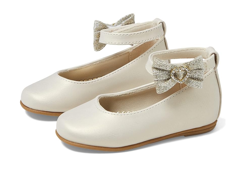 Rachel Shoes Lil Pearl (Toddler/Little Kid) (Beige Pearl) Girl's Shoes INTERNATIONAL SHIPPING