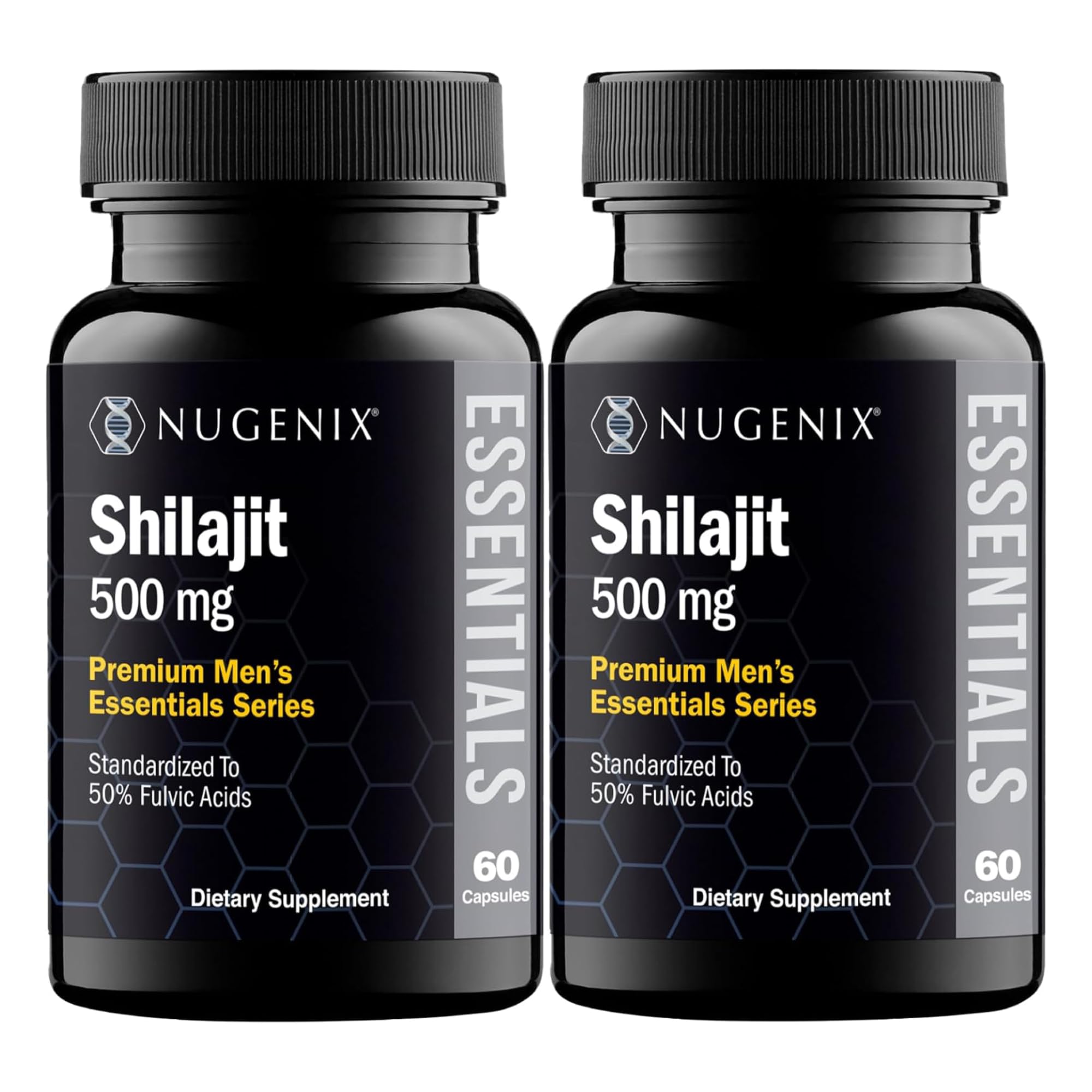 Nugenix Essentials Shilajit for Men 500mg, Men’s Vitality - 60 Capsules — Amazon image 6