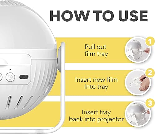 Miniatura 2 de GLORILIGHT Juego de iniciación de luz nocturna con proyector HD, versículos bíblicos del proyecto en paredes o techos, incluye 6 discos