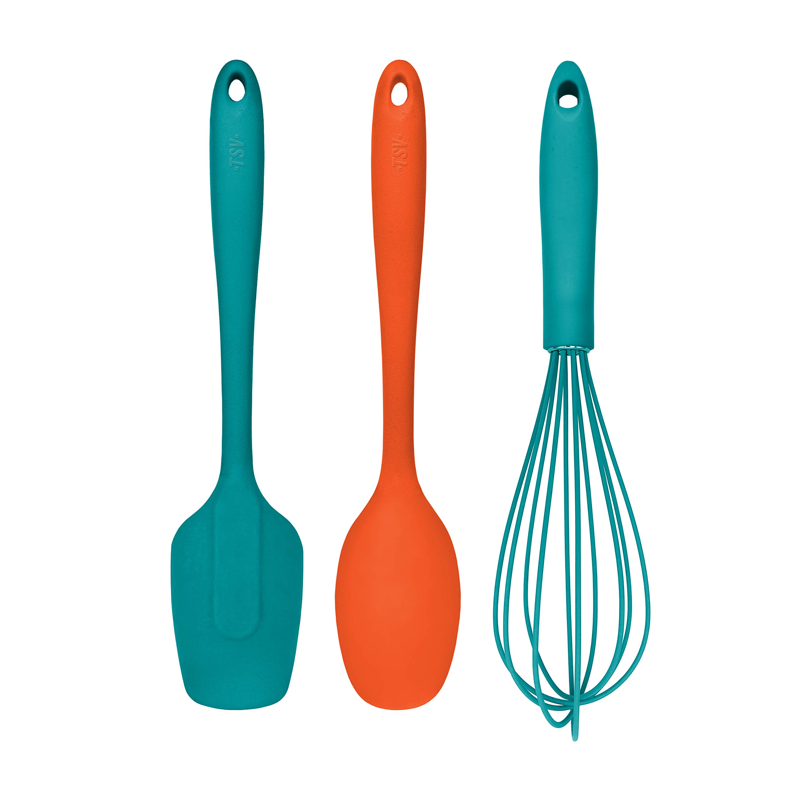 SportsVault NFL Miami Dolphins 3-Piece Silicone Kitchen Utensil Set