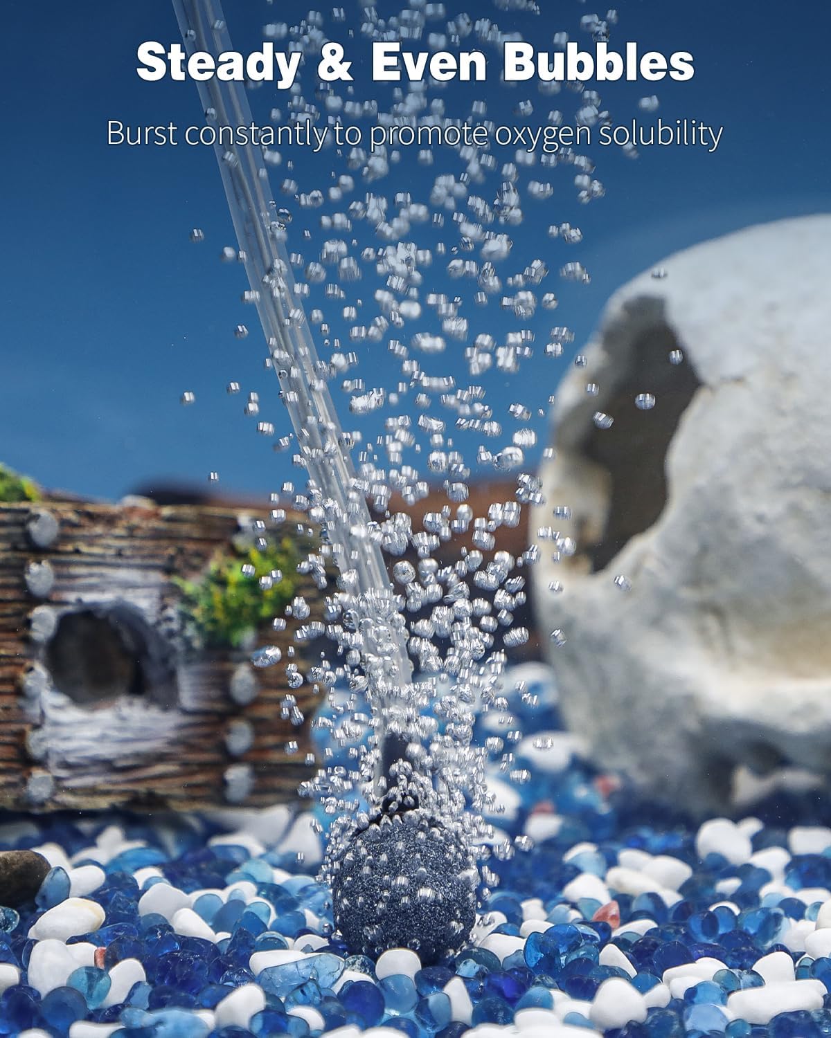 Steady and Even Bubbles from Uniclife Air Pump