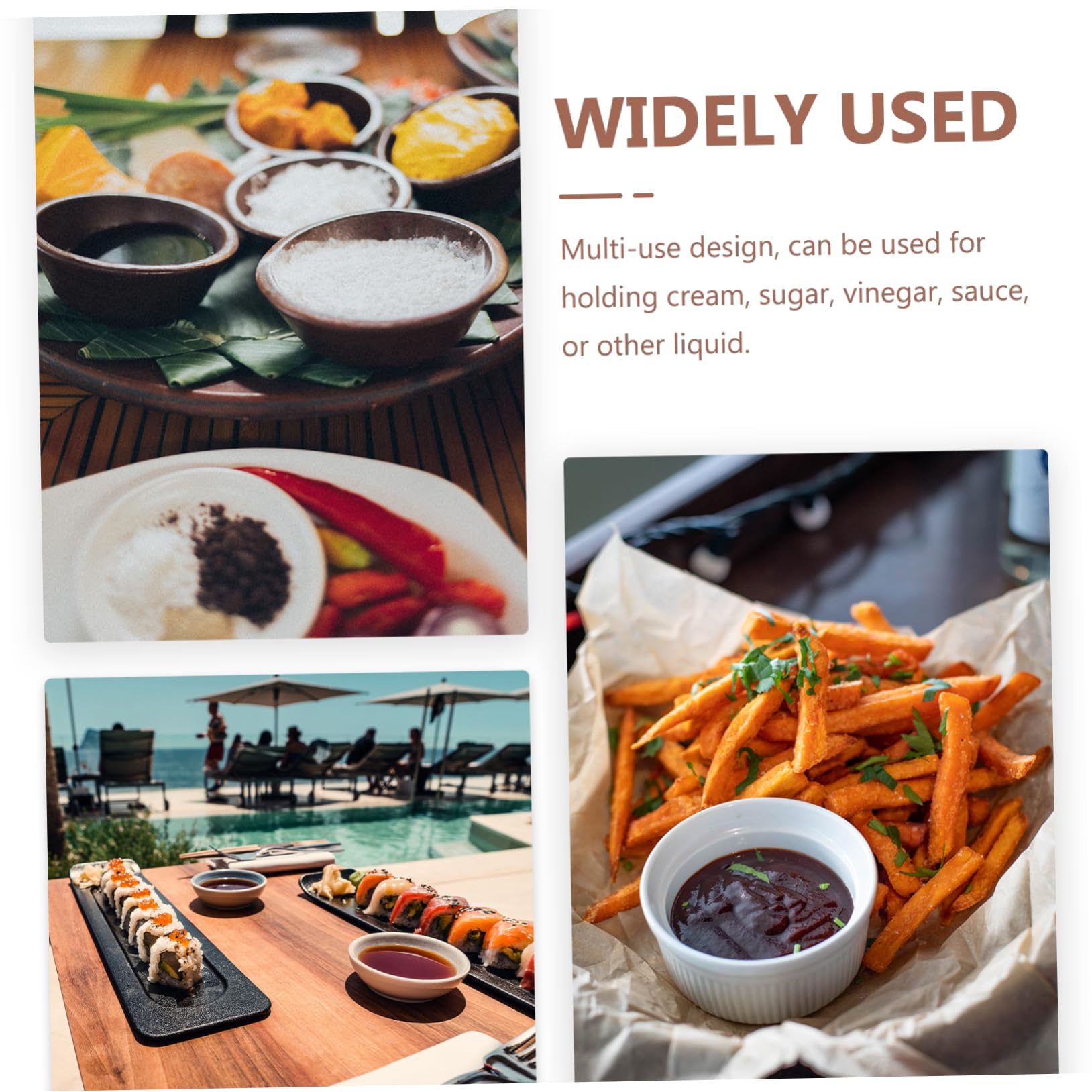 Unomor 4pcs Ceramic Milk Cup with Handle Mini Creamer Jug Sauce Pitcher Sauce Cup Coffee Milk Creamer Pitcher Sink Splash Guard Small Milk Jug Milk Serving Creamer Frothing Cream Ceramics