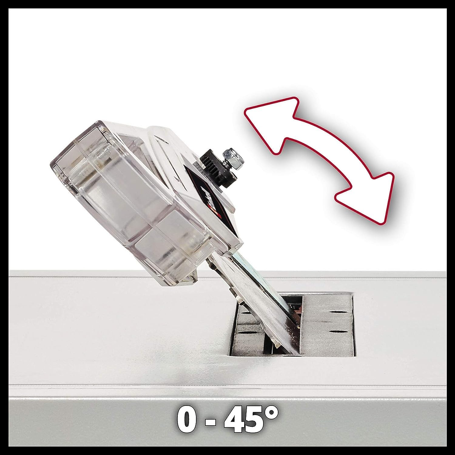 Einhell Scie circulaire sur table TC-TS 210 (max. 1200 W, Ø210 x Ø30 mm lame de scie, butée d’angle (+/- 60°), butée parallèle dotée d’un dispositif de blocage des deux côtés)
