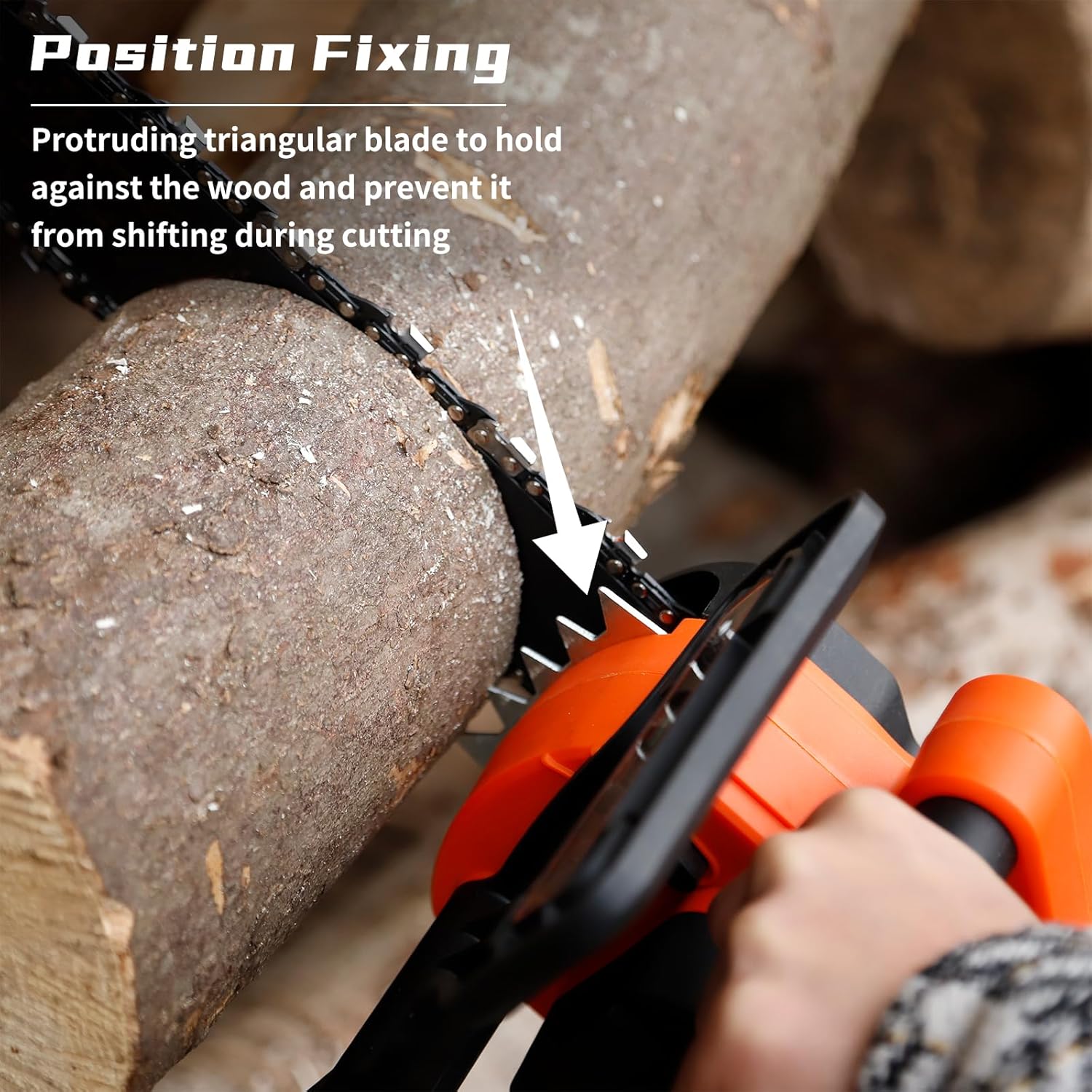 16-Inch Electric Chain Saw Side Motor Corded Electric Chainsaw with Automatic Chain Refueling, for Wood Cutting Tree Trimming Courtyard, Household