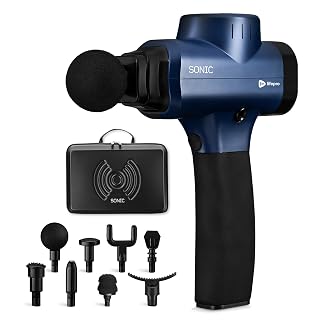 LifePro Massageador Muscular de Percussão com 8 Cabeças