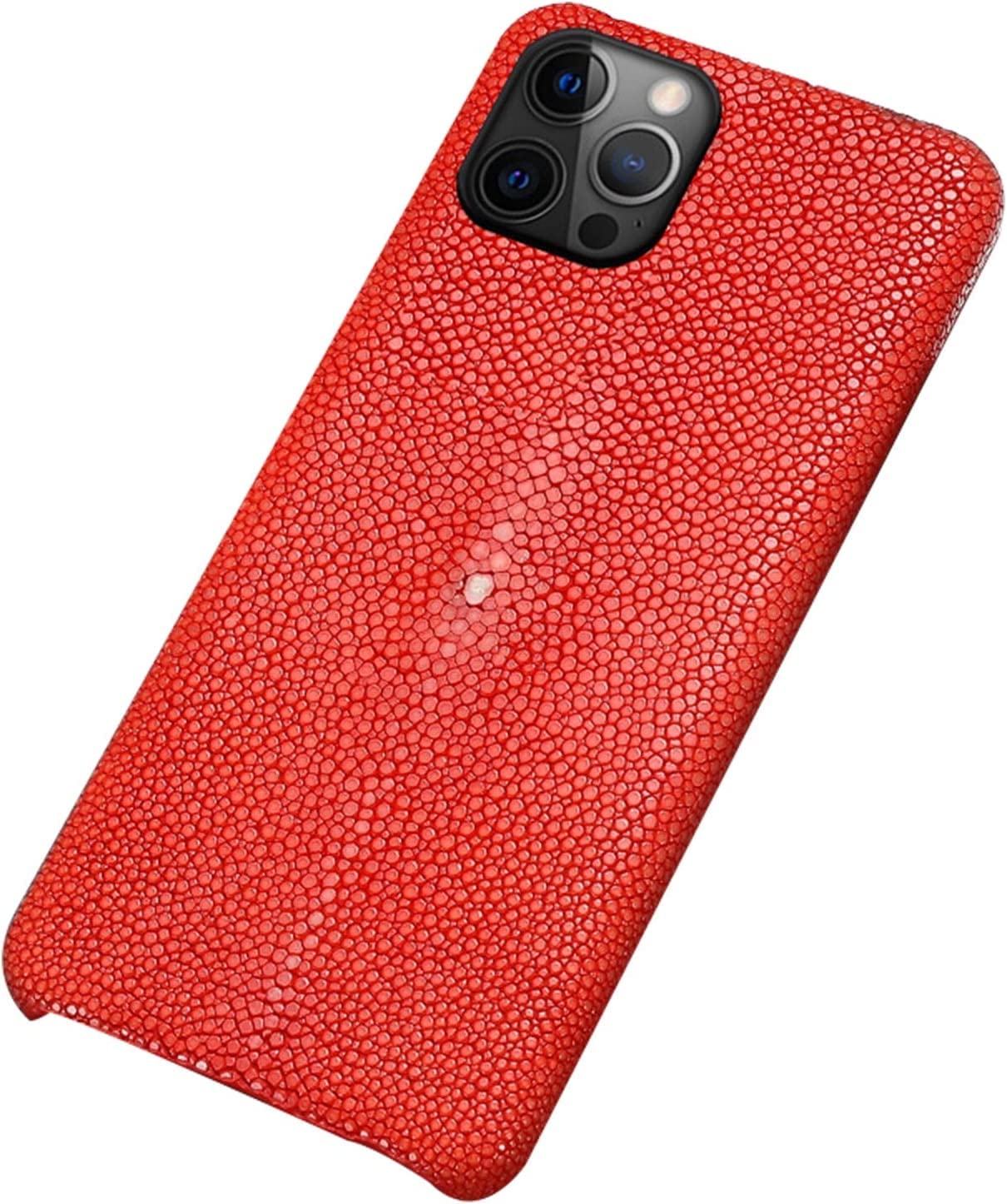 Housse cuir iPhone 12 Pro Max rouge : le cadeau utile et chic