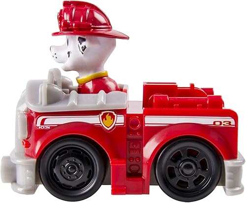 Miniatura 2 de Nickelodeon Paw Patrol Racers MARSHALL coche de bomberos vehículo de la