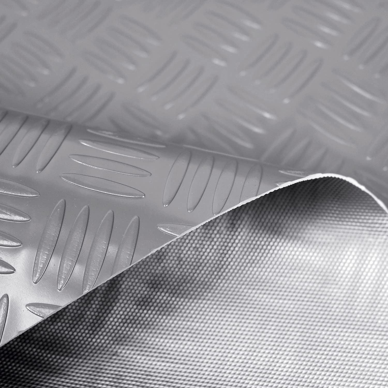 Tapis D'escalier Absorbant Et Antidérapant - Gris, Taille Unique, Dos En Latex - Pour Entrée, Bureau, Salon