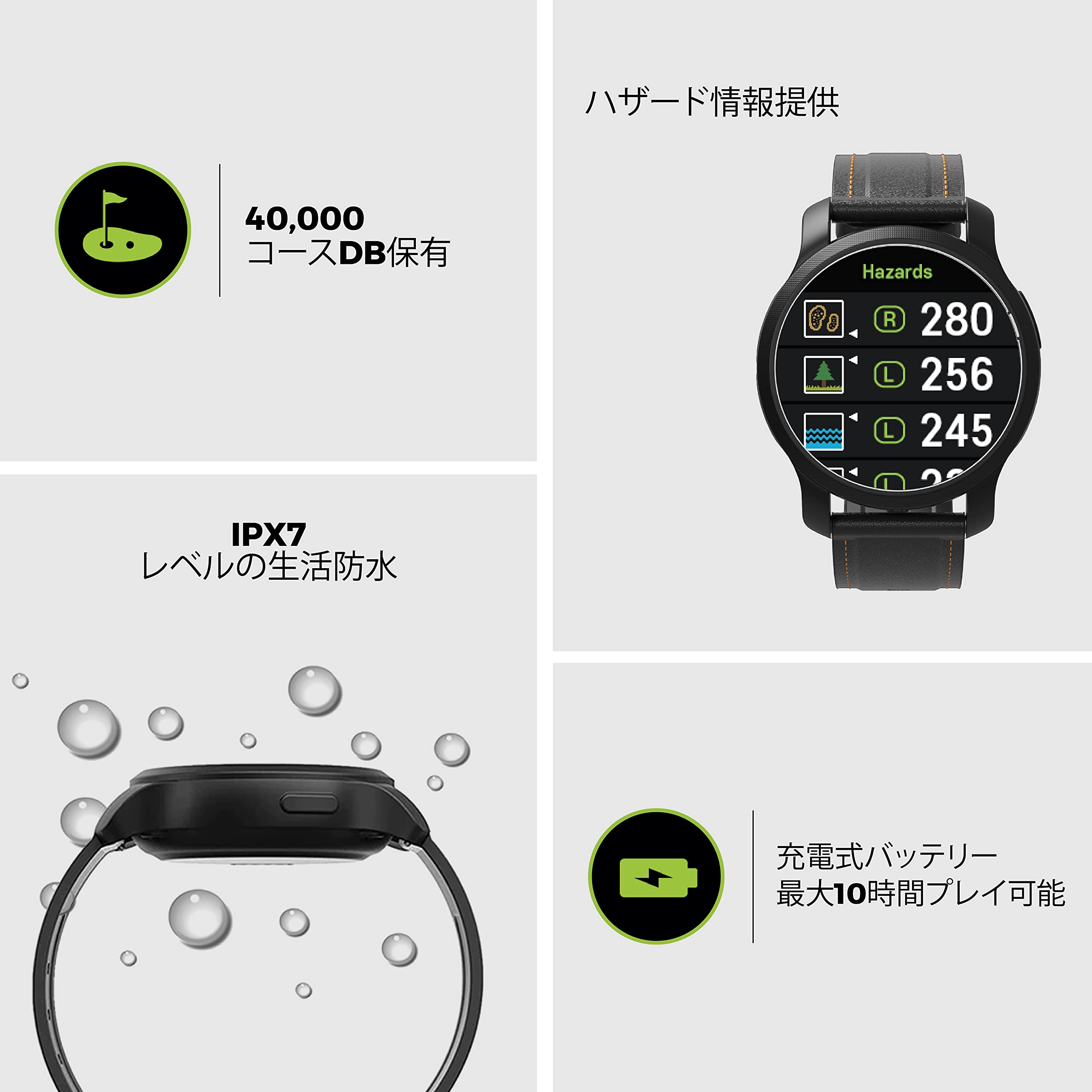 Amazon | 【国内公式】 GOLFBUDDY(ゴルフバディー) aim W12 フルカラー 